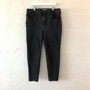 Madewell Black Gray Roadtripper Jeggings size 32